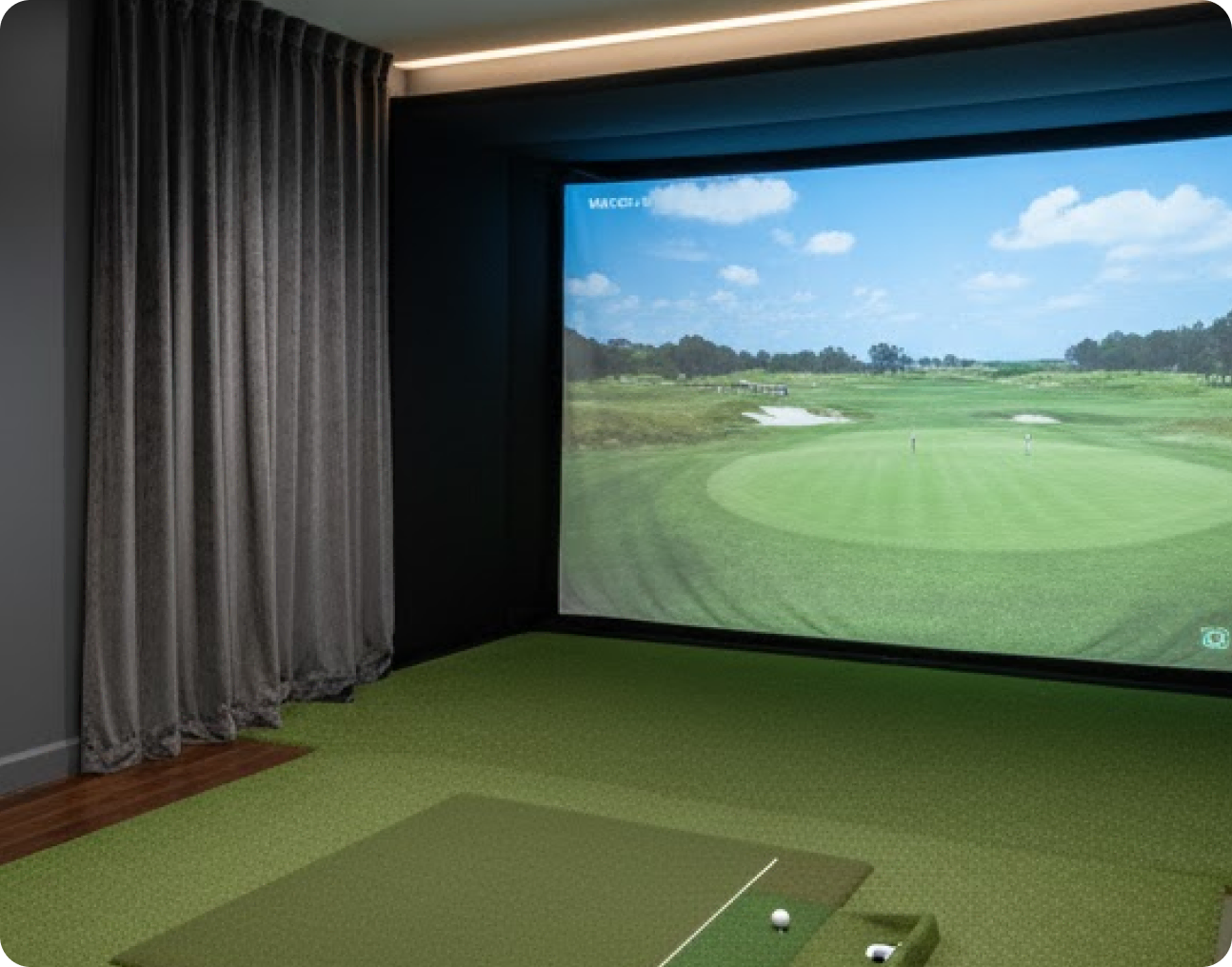 Golf simulators